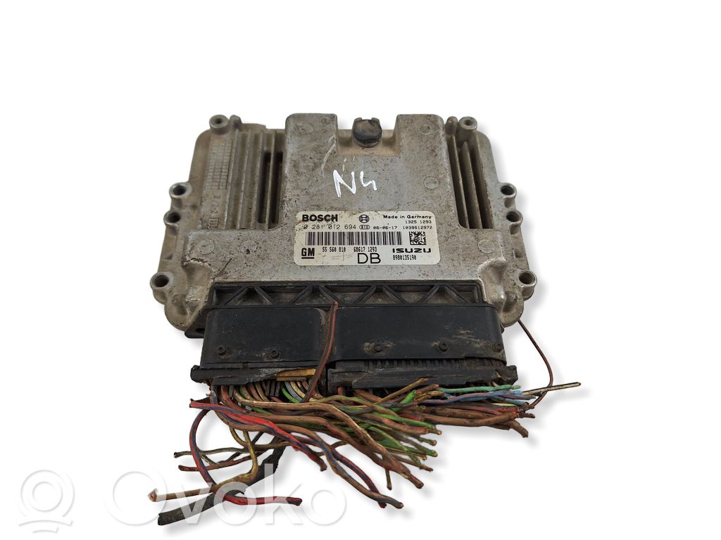 Opel Combo C Engine control unit/module 