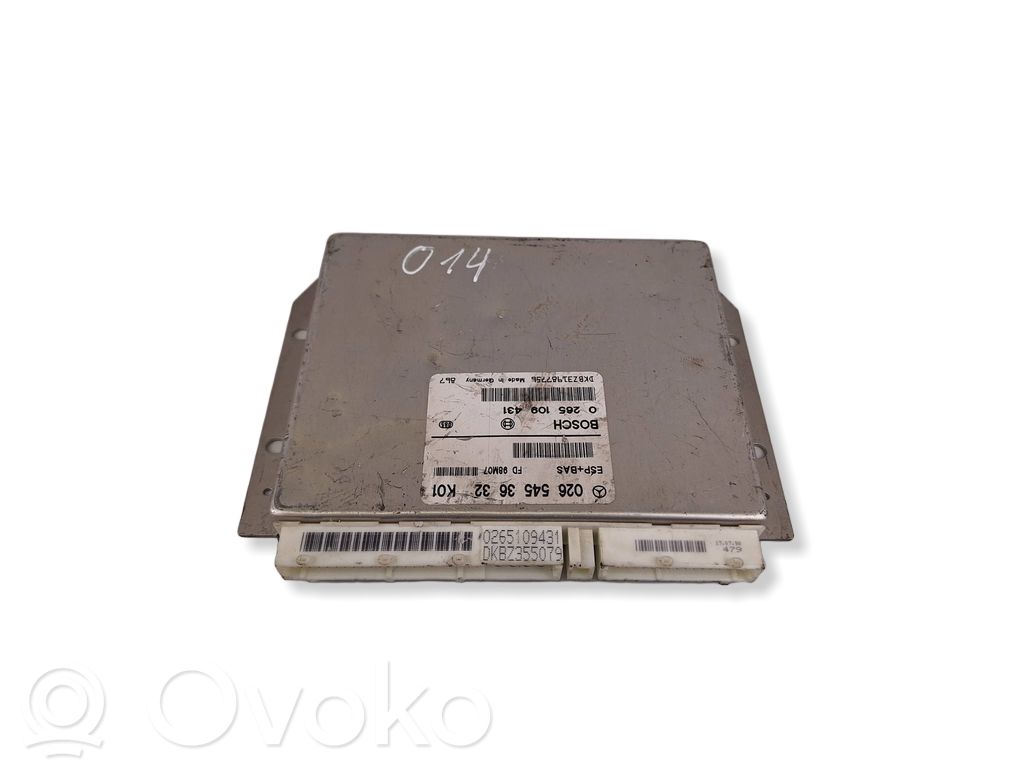 Mercedes-Benz A W169 ESP (stability system) control unit 