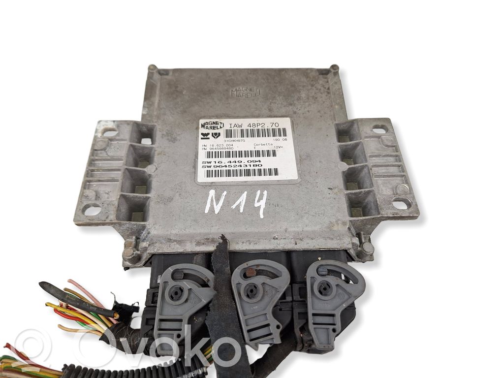 Peugeot 206 Engine control unit/module 