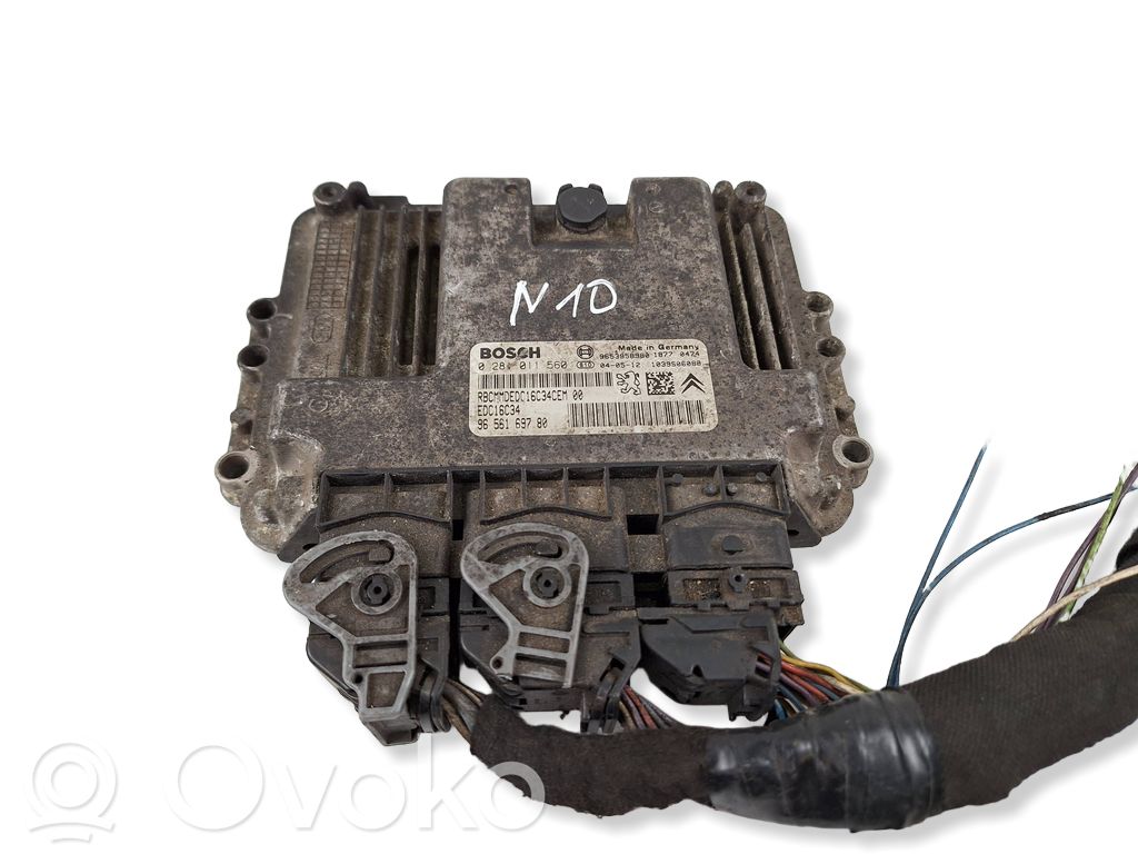 Peugeot 206 Variklio valdymo blokas 