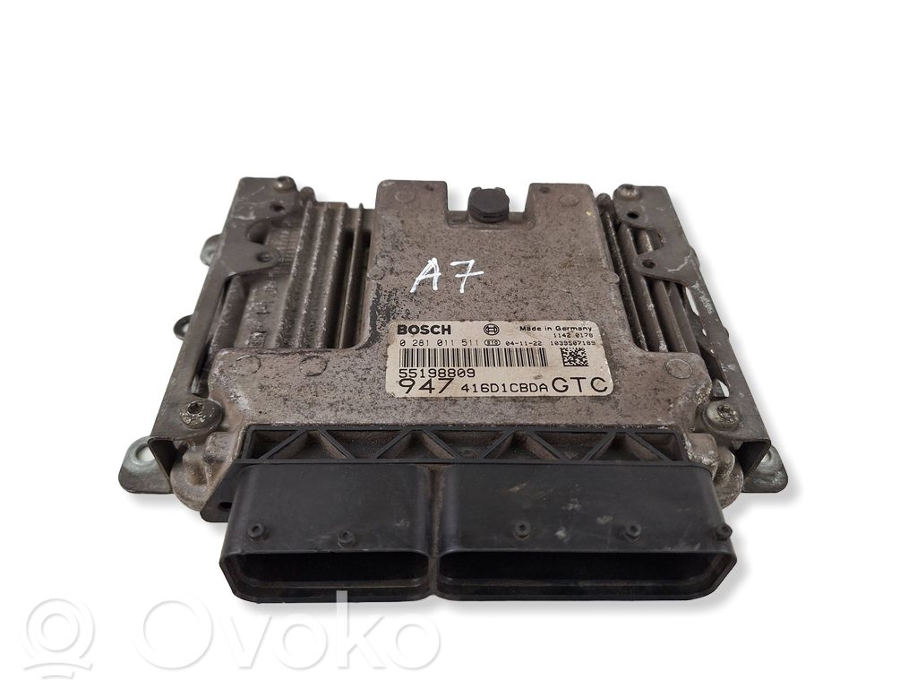 Alfa Romeo GT Engine control unit/module 