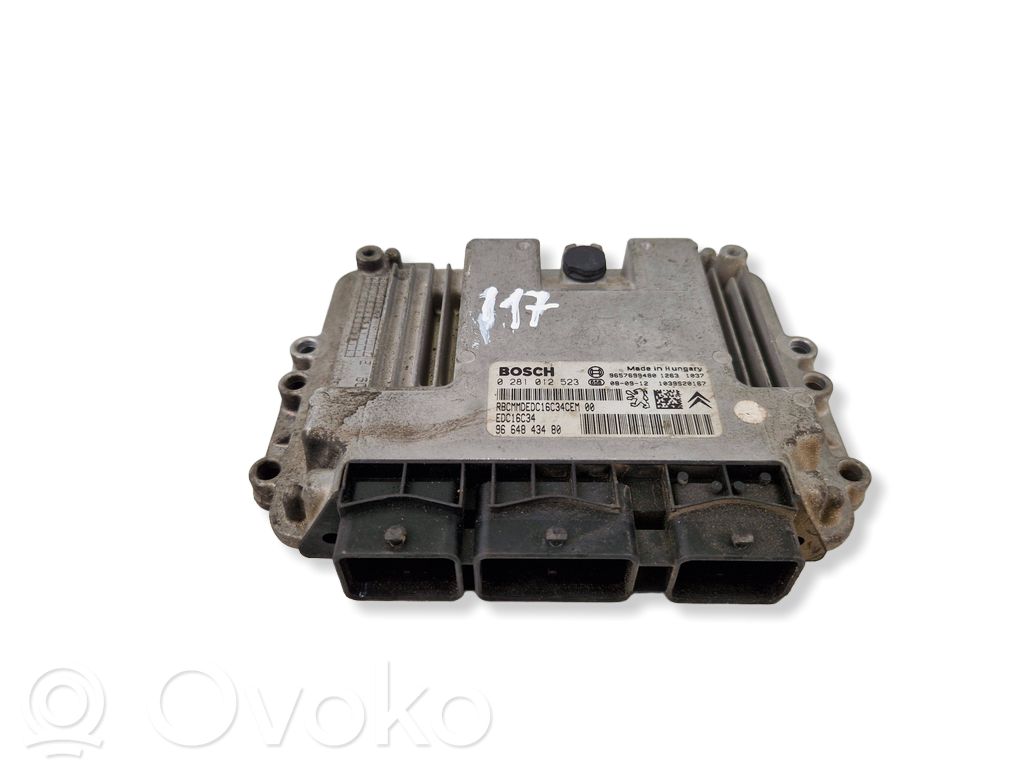 Peugeot 207 Engine control unit/module 