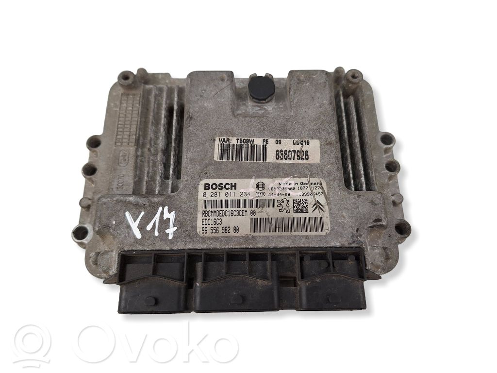 Peugeot 307 Engine control unit/module 