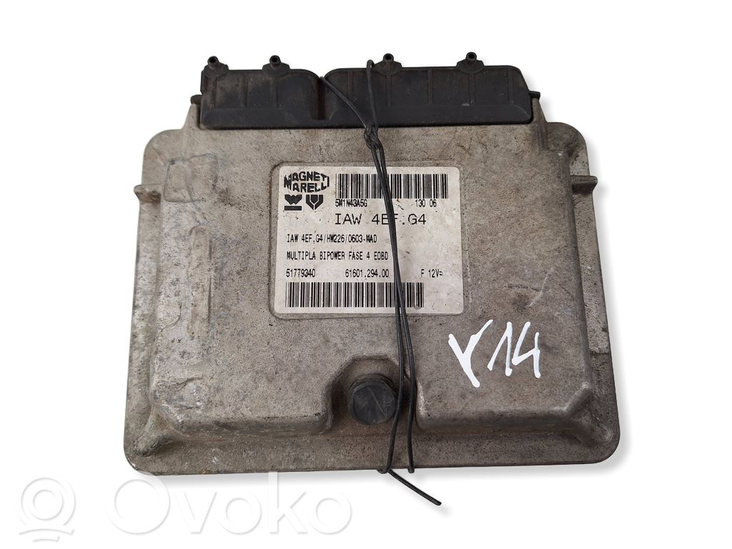 Engine control unit/module   51779340,6160129400