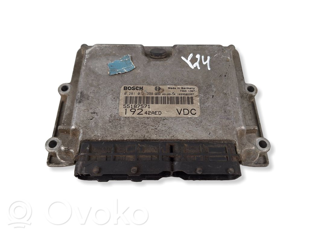 Fiat Stilo Engine control unit/module 