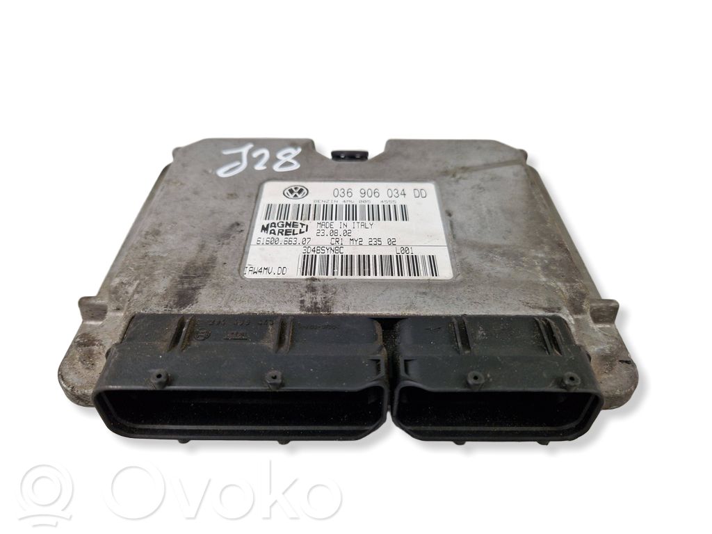 Engine control unit/module   036906034DD,6160066307