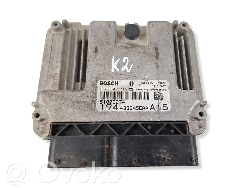 Fiat Croma Engine control unit/module 