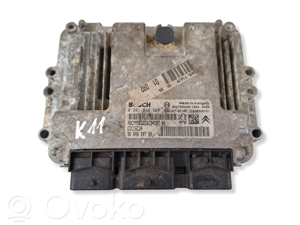Peugeot 207 Engine control unit/module ECU 