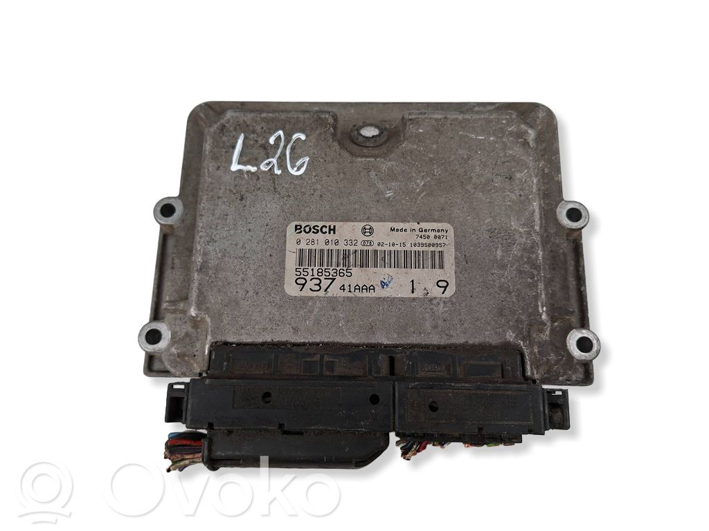 Alfa Romeo 147 Engine control unit/module 