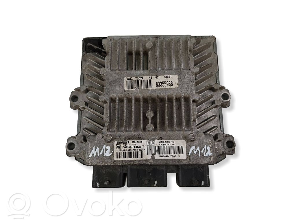 Peugeot 307 Engine control unit/module 