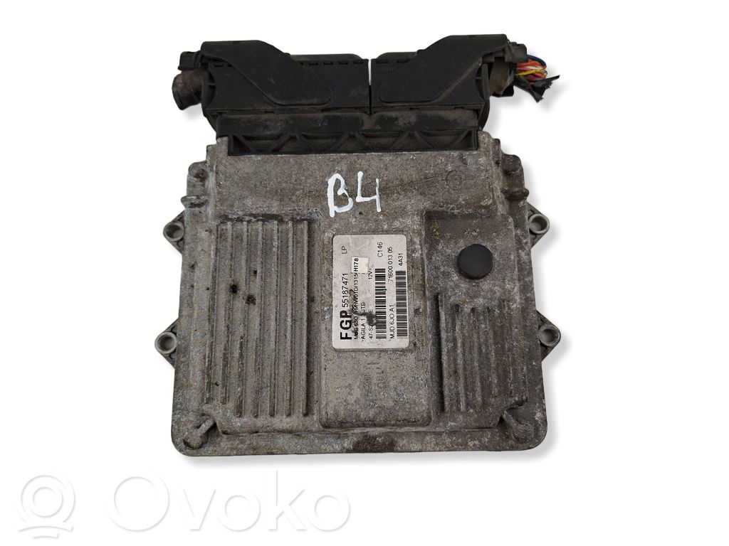 Engine control unit/module   55187471,7160001305