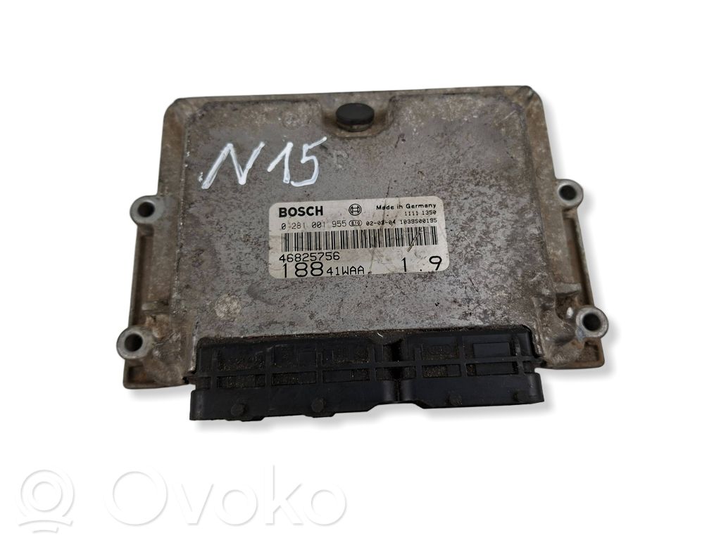 Fiat Punto (188) Engine control unit/module 