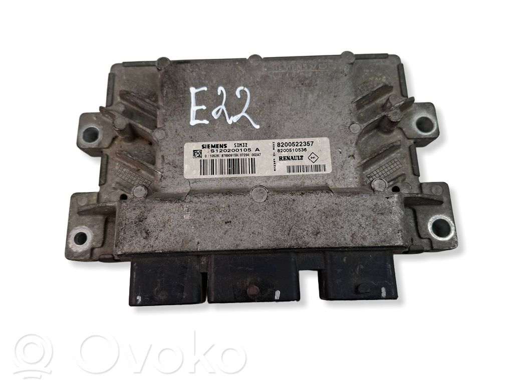 Engine control unit/module   8200522357,8200510536