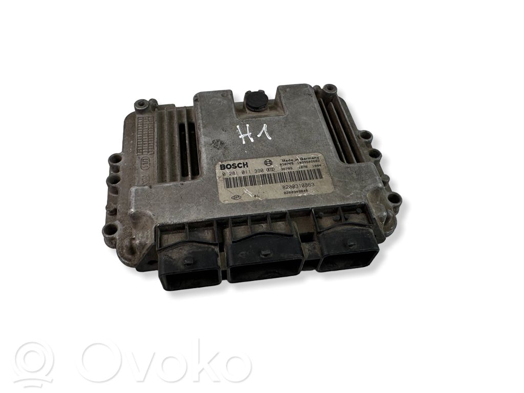 Renault Megane II Engine control unit/module 