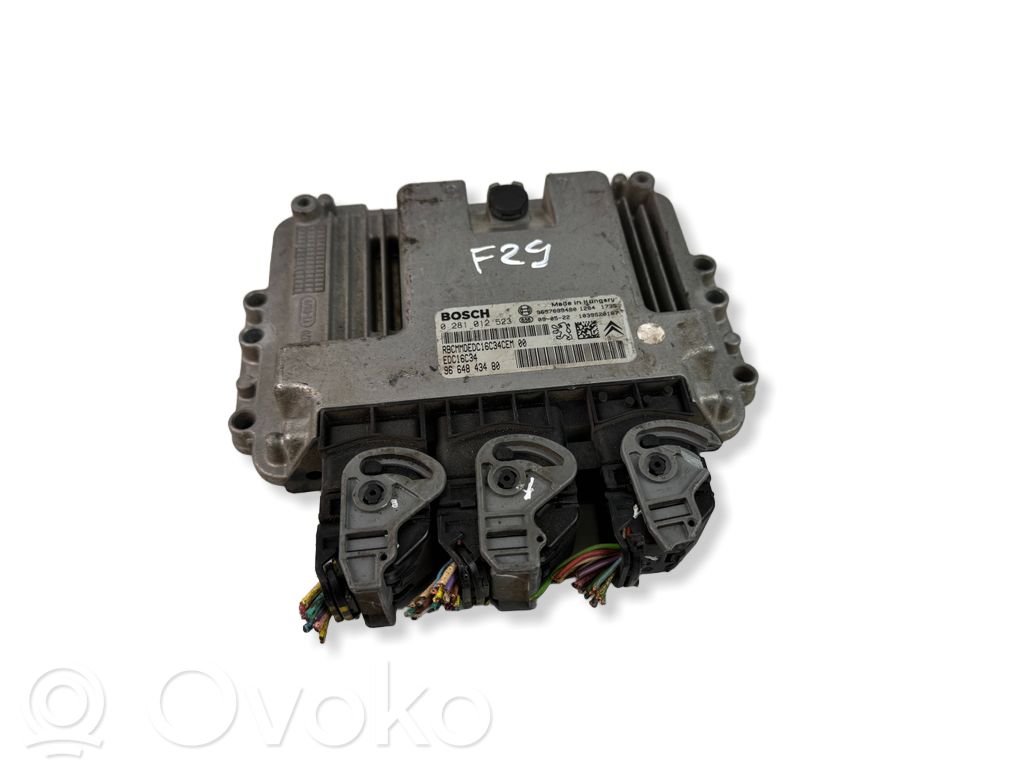 Peugeot 207 Engine control unit/module 