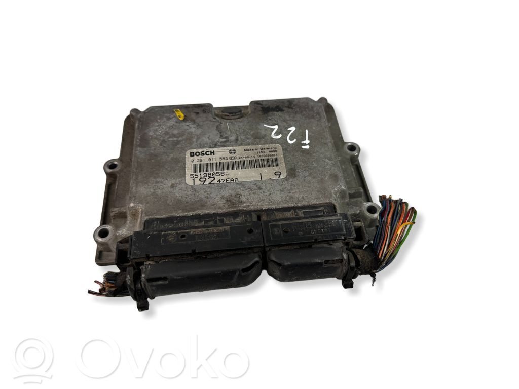 Fiat Stilo Engine control unit/module 