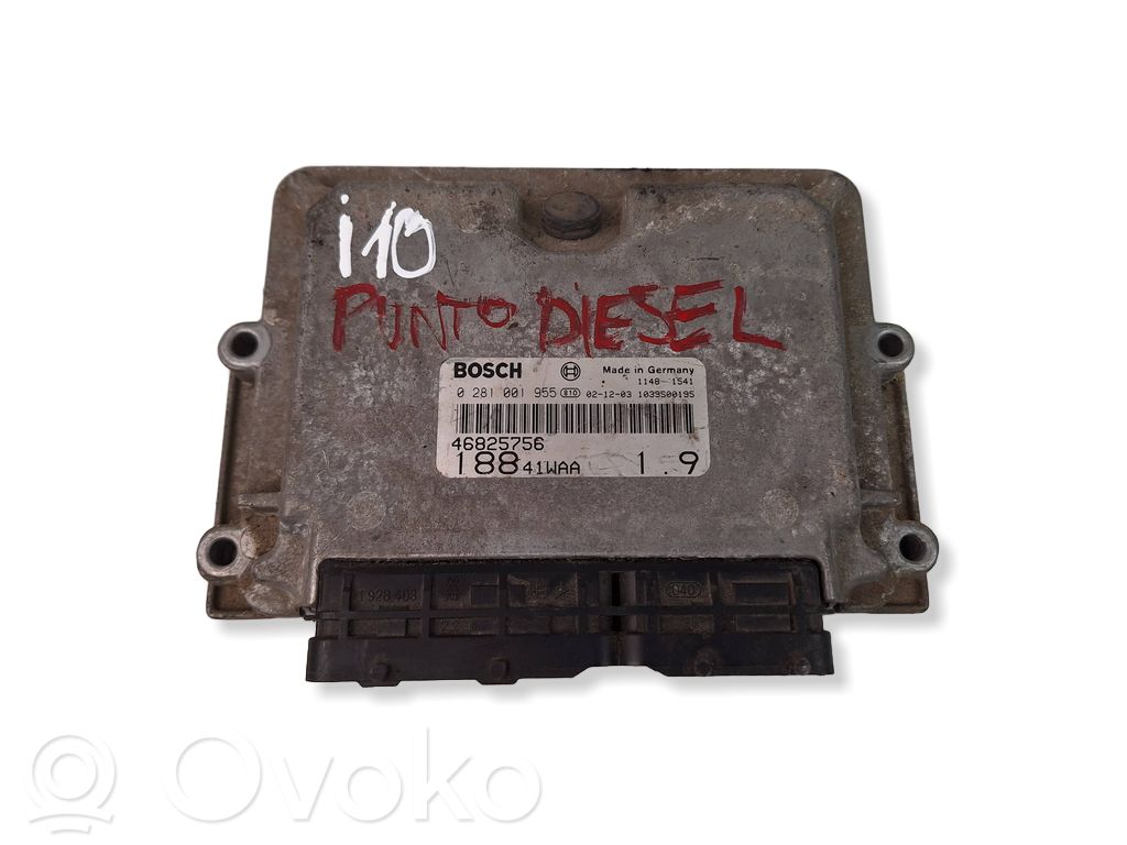 Fiat Punto (188) Engine control unit/module 