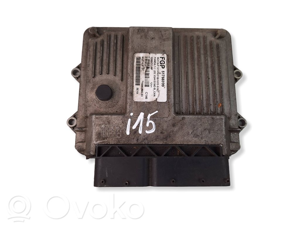 Fiat Panda II Sterownik / Moduł ECU 