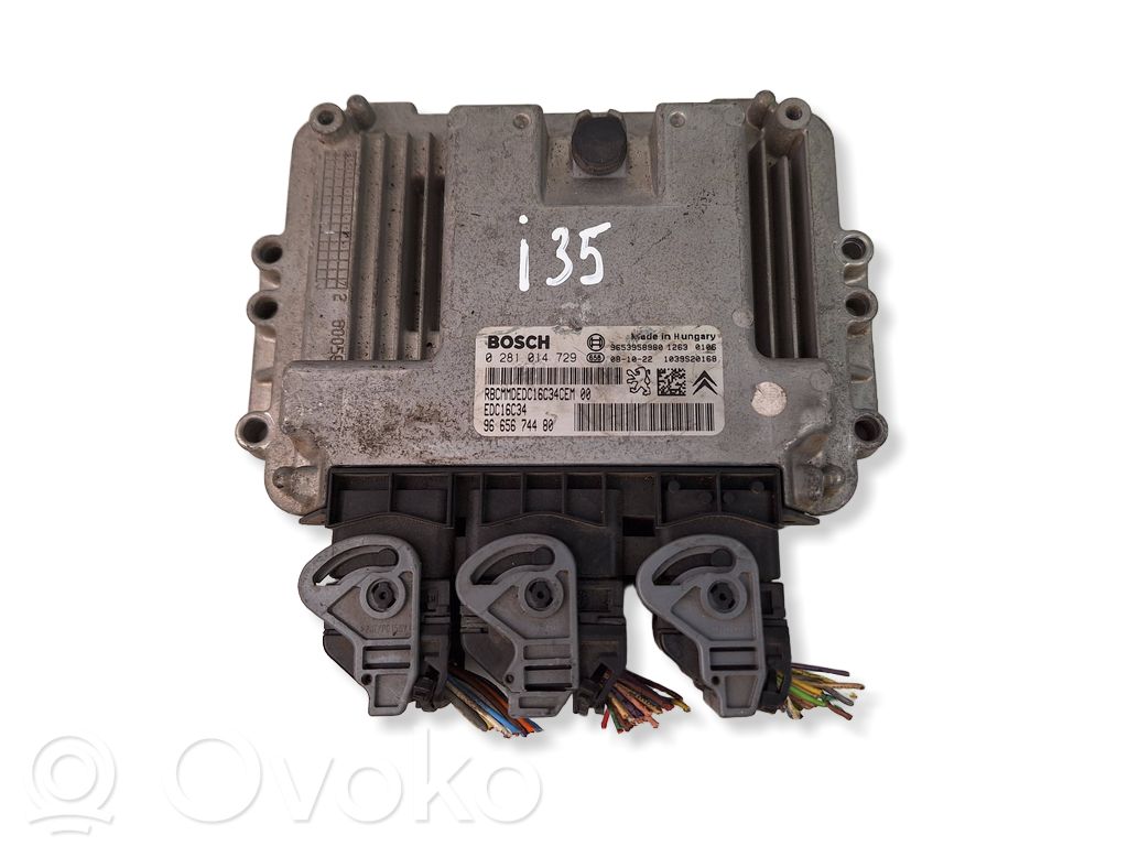 Citroen C4 I Picasso Engine control unit/module 