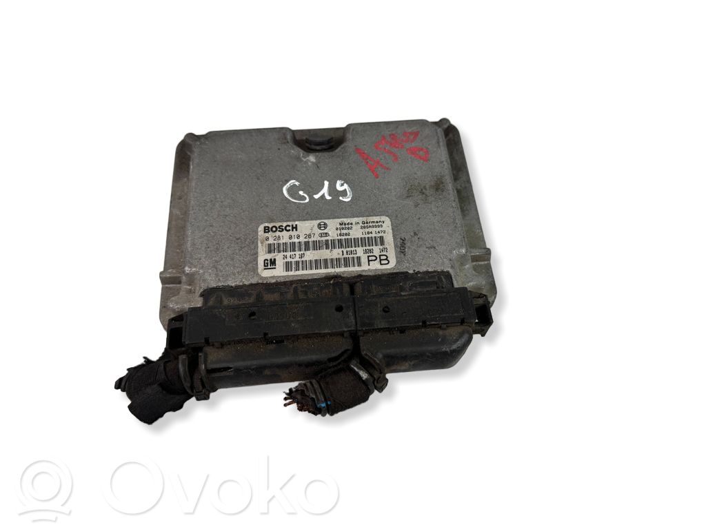 Opel Astra G Engine control unit/module 