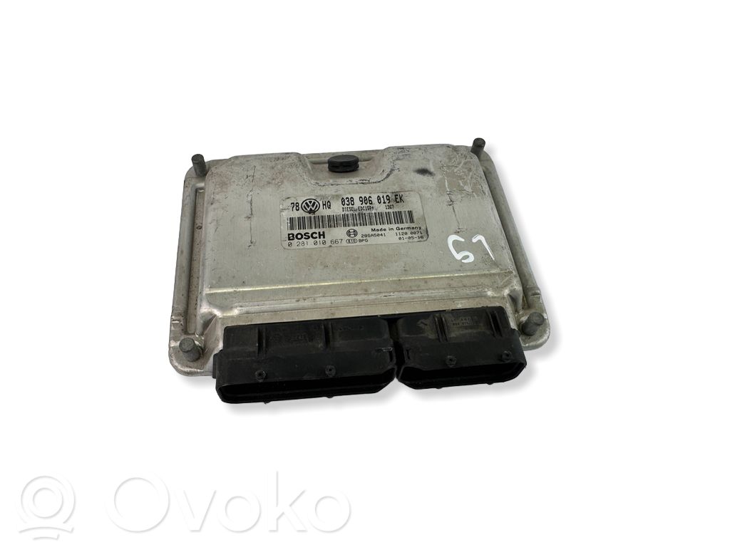 Volkswagen PASSAT B5 Engine control unit/module 