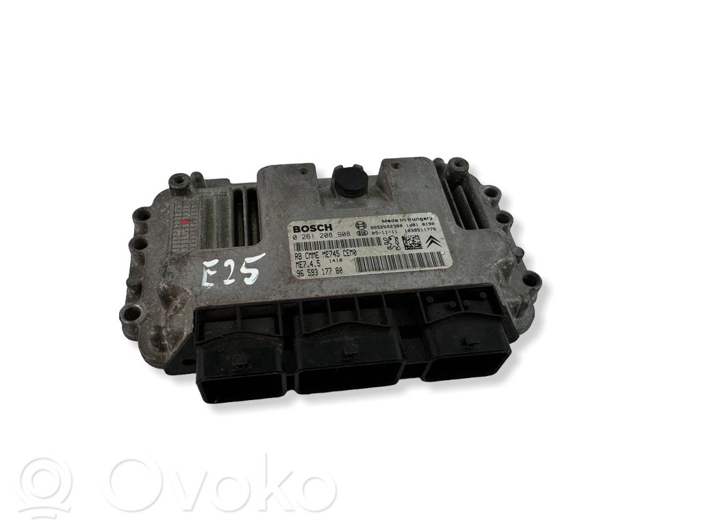 Engine control unit/module   9652552380,9659317780,0261208908