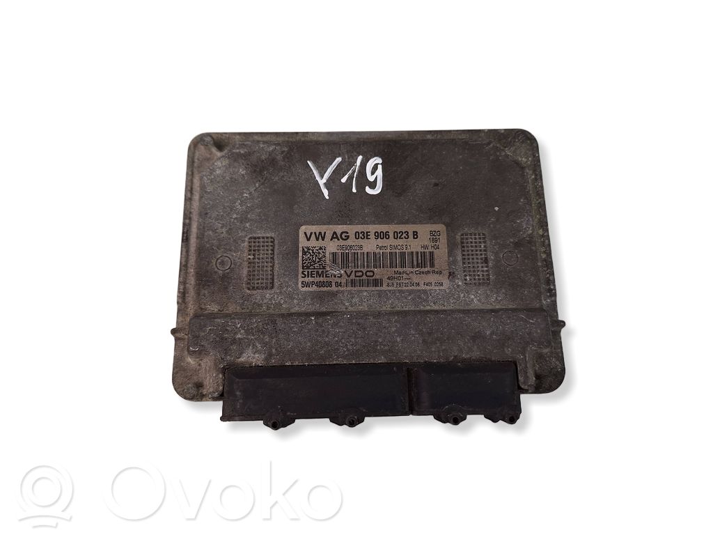 Engine control unit/module   03E906023B,5WP4080804