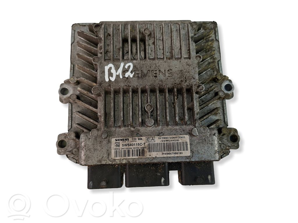 Citroen C3 Engine control unit/module 