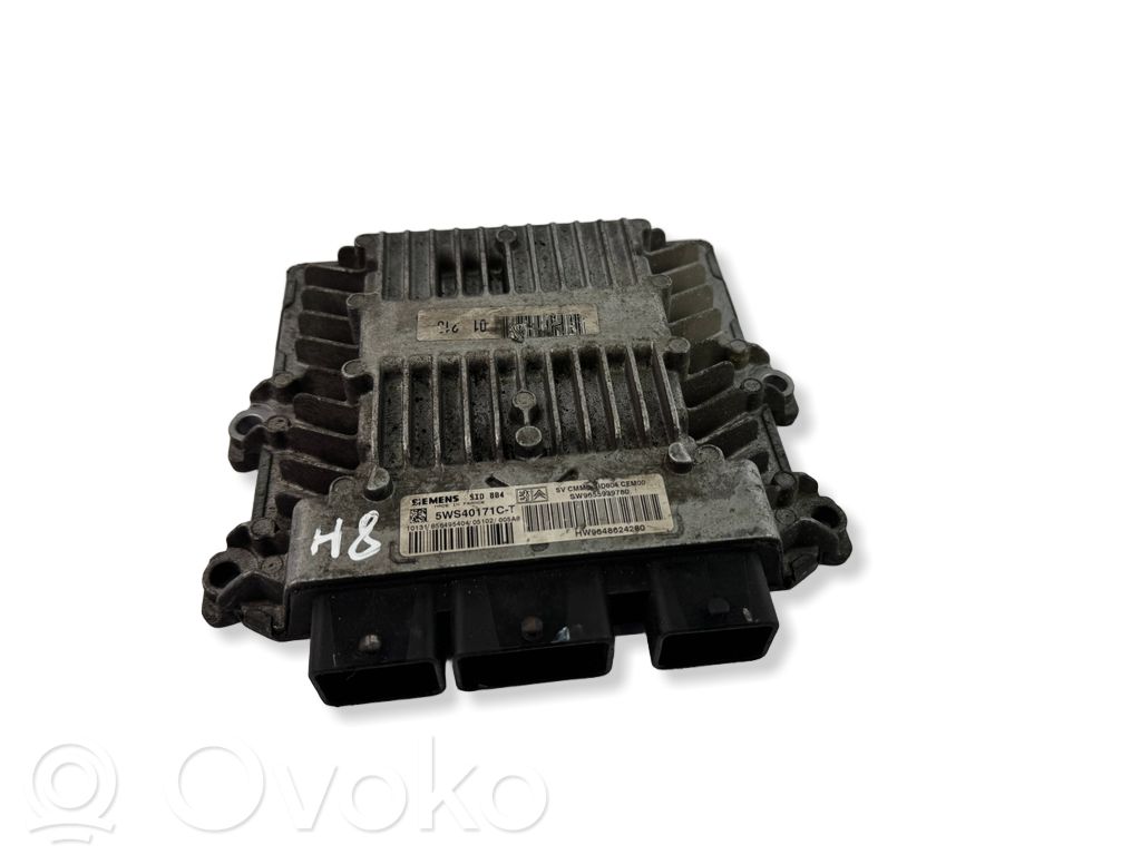 Engine control unit/module   9655939780,5WS40171CT