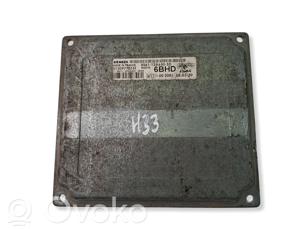 Ford Fiesta Engine control unit/module 