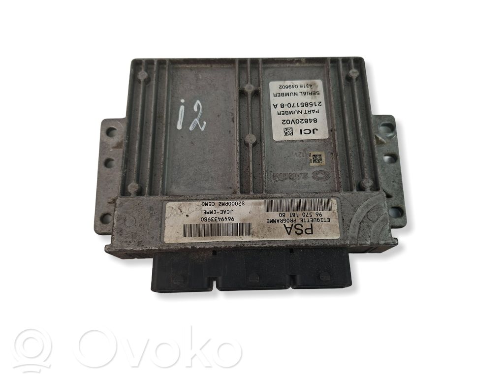 Citroen C2 Engine control unit/module 