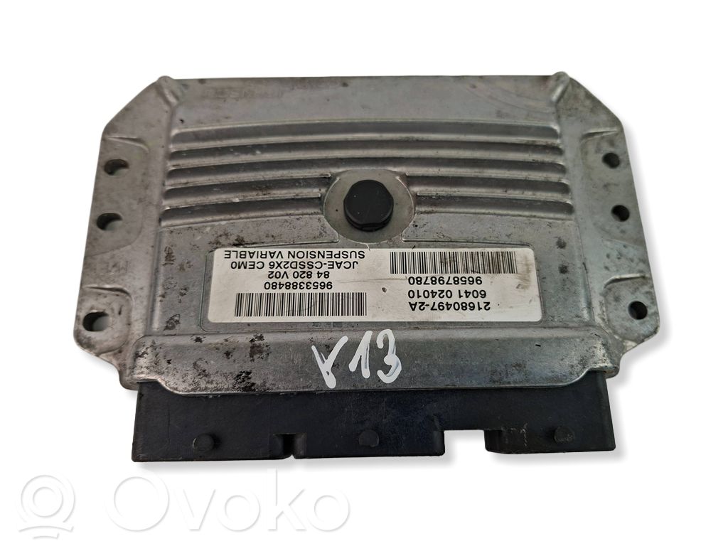 Peugeot 407 Suspension control unit/module 