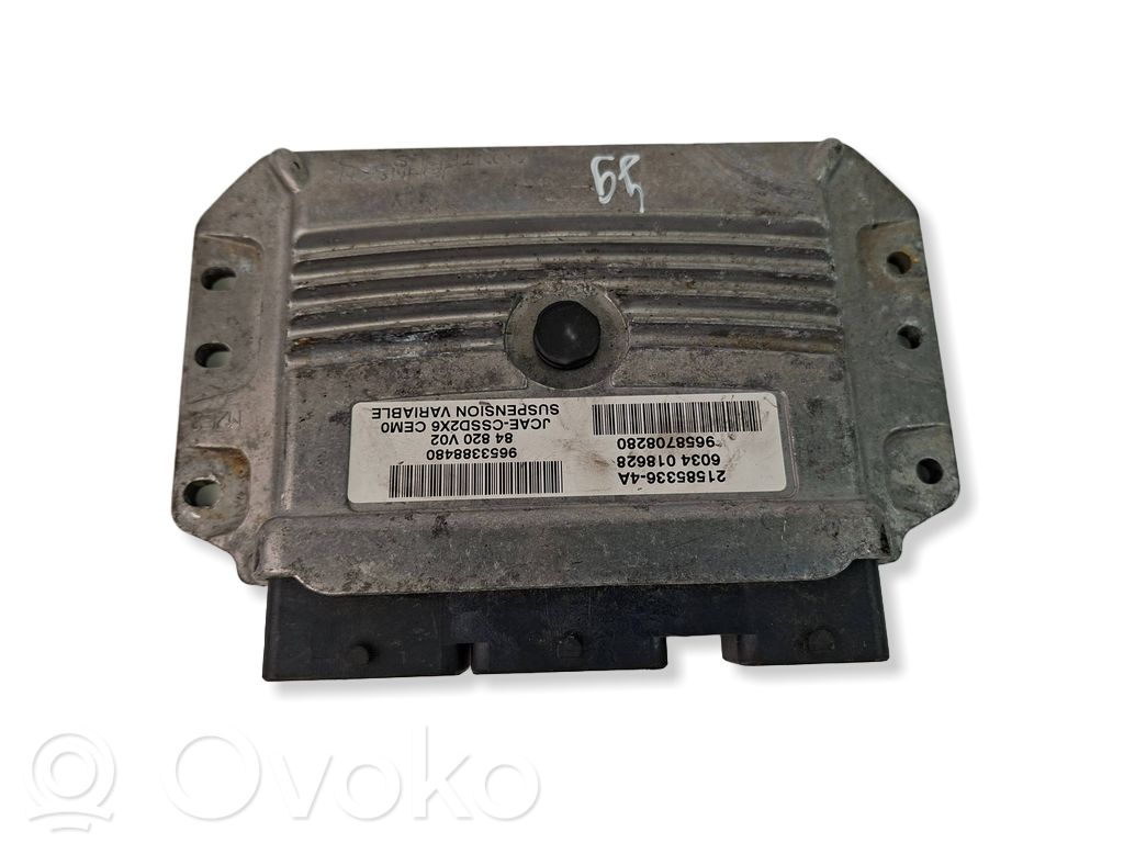 Citroen C6 Suspension control unit/module 