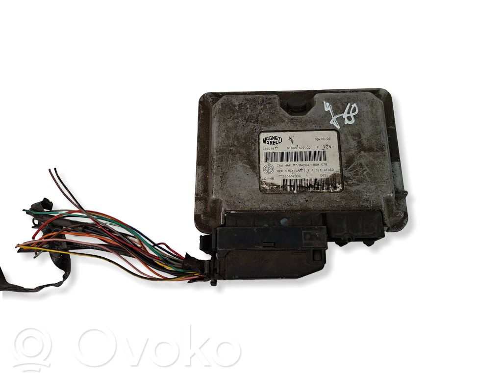 Engine control unit/module   73501877,6160062702