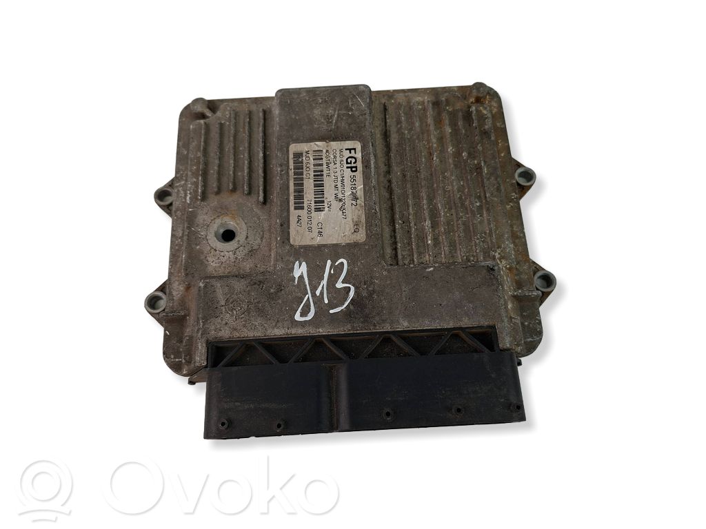 Opel Corsa C Engine control unit/module 