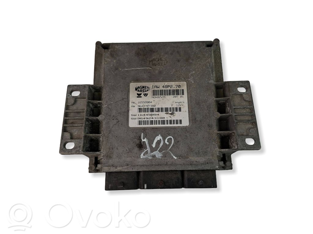 Peugeot 206 Engine control unit/module 