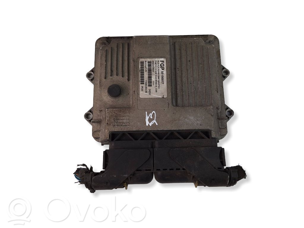 Fiat Punto (188) Unitate/modul de control motor 