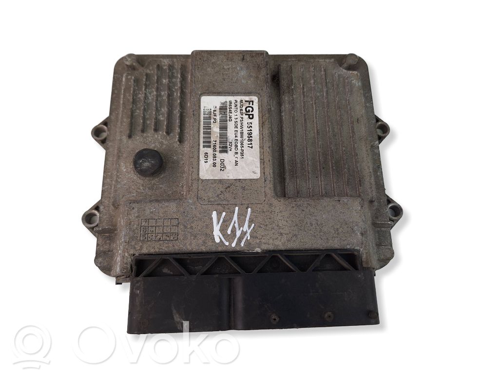 Fiat Punto (188) Engine control unit/module 