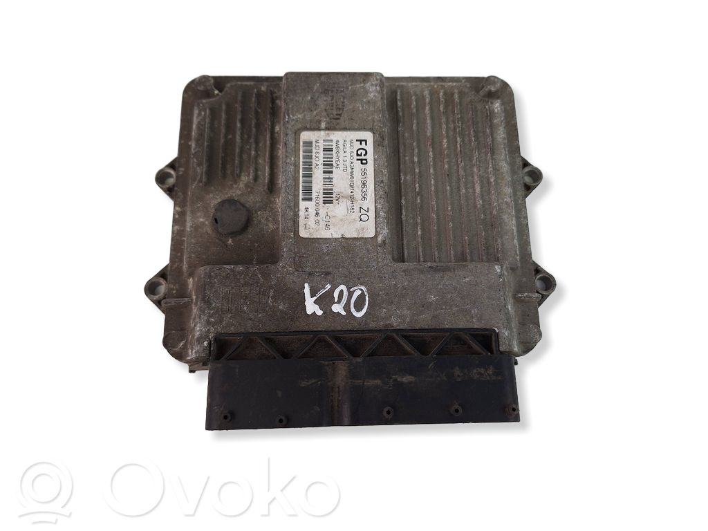 Engine control unit/module   55196356ZQ,7160004602