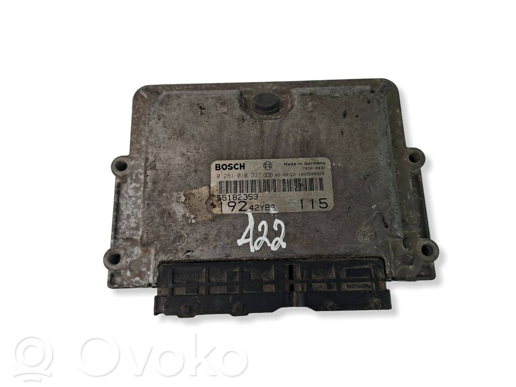 Fiat Stilo Engine control unit/module 