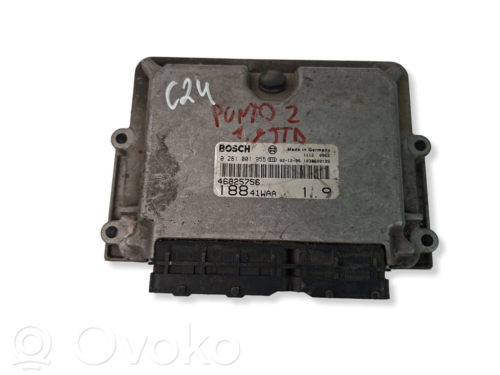 Fiat Punto (188) Engine control unit/module 