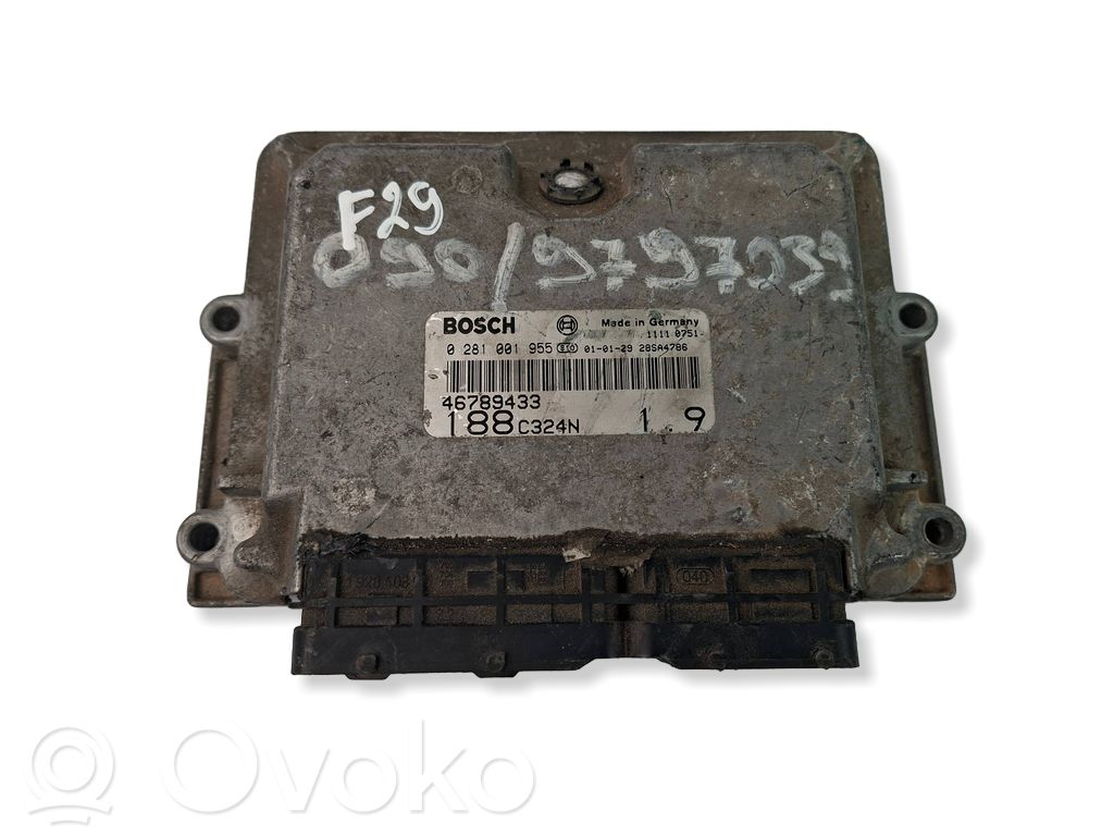 Fiat Punto (188) Engine control unit/module 