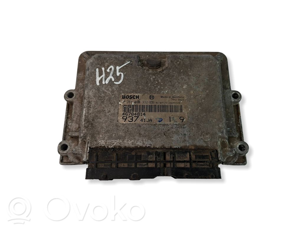 Alfa Romeo 147 Engine control unit/module 