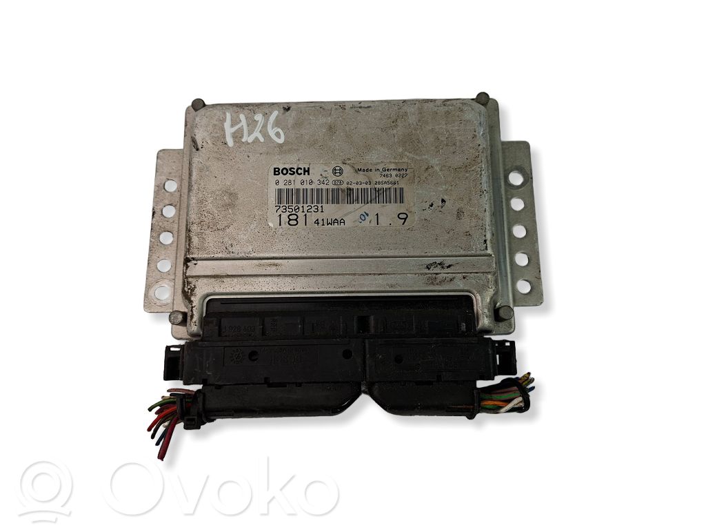 Fiat Marea Engine control unit/module 