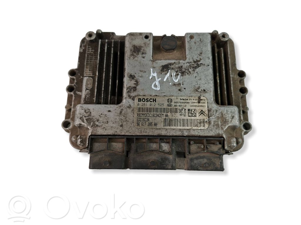 Peugeot 206 Engine control unit/module 