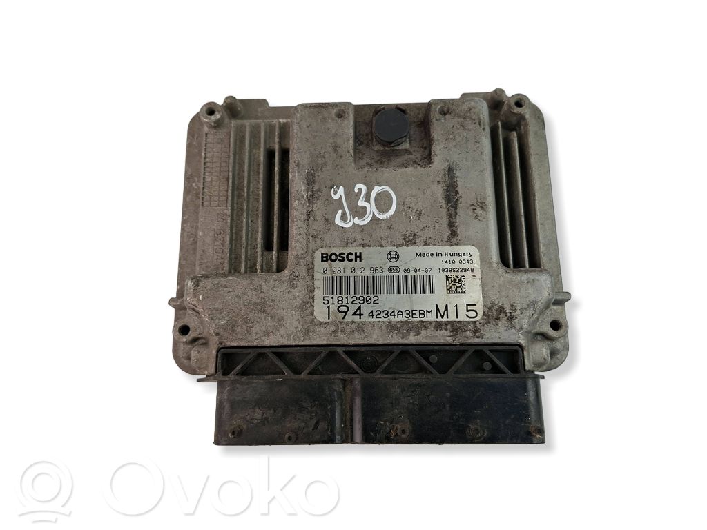 Fiat Croma Engine control unit/module 