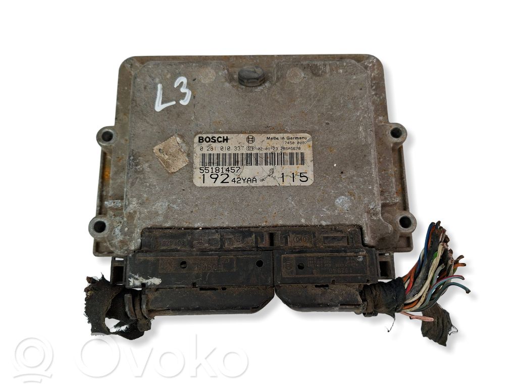 Fiat Stilo Engine control unit/module 