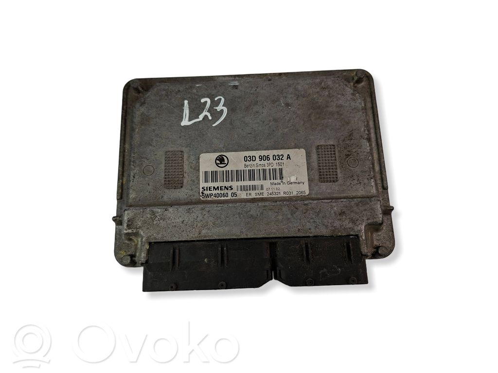 Skoda Fabia Mk2 (5J) Engine control unit/module 