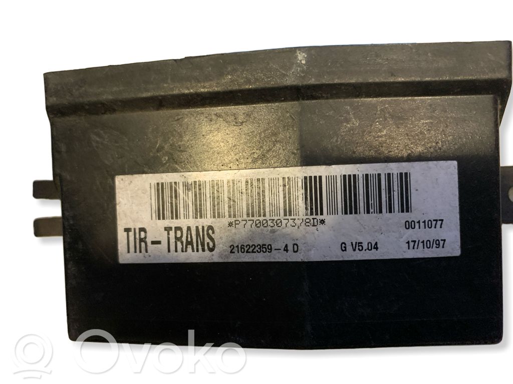 Other control units/modules   216223594D,0011077,P7700307378D