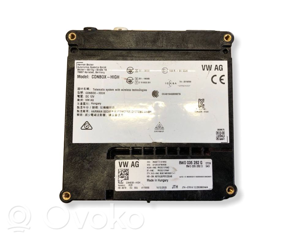 Audi A4 S4 B9 Otras unidades de control/módulos 